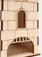 Чайный домик из дерева с крышкой, Башня