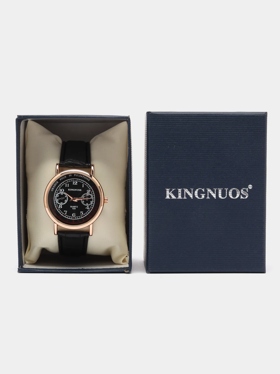 Хром мужские наручные часы KINGNUOS K-025, в подарочной упаковке