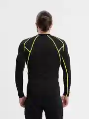 Лайм рашгард спортивный, мужской