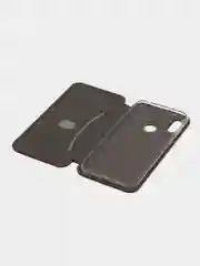 Багровый чехол-книжка Huawei Honor 9A, 9C, P40 Lite E, 9S, Y5P, Y6 2019, 8A, P30 Lite