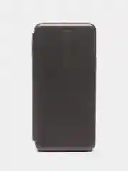 Серый чехол-книжка для Realme C21 / C25 / C15 / C11 / 8 / 8 Pro / 6 Pro / C3 / 5 / 6i / 6