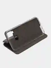 Серый чехол-книжка для Realme C21 / C25 / C15 / C11 / 8 / 8 Pro / 6 Pro / C3 / 5 / 6i / 6