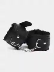 Мягкие наручники с мехом для БДСМ, 4 цвета, для ролевых игр