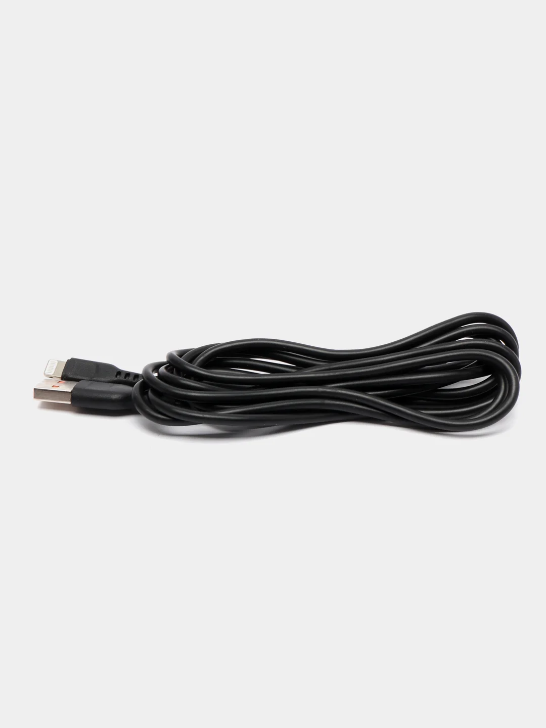 Черный кабель USB для зарядки, Lightning, Type-C, Micro, 2 м