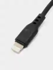 Черный кабель USB для зарядки, Lightning, Type-C, Micro, 2 м