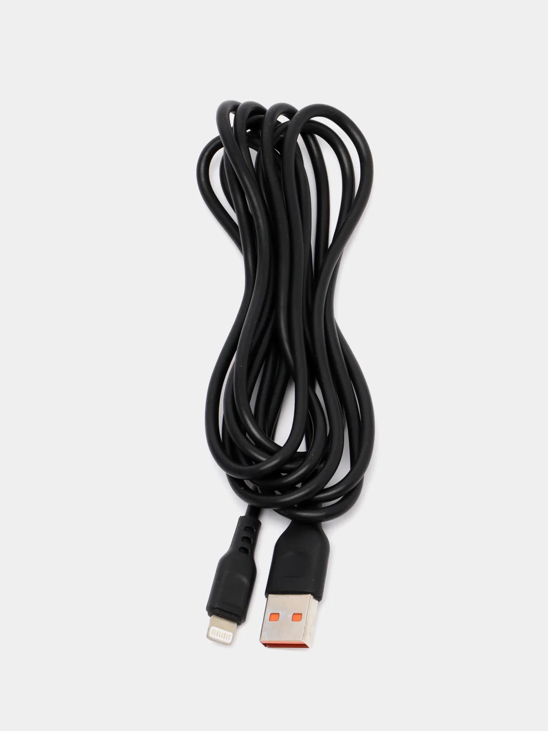 Черный кабель USB для зарядки, Lightning, Type-C, Micro, 2 м
