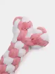 Розовый жевательная игрушка для собак и кошек, веровочная игрушка