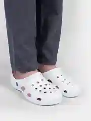 Белый сабо мужские