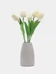 Светло-жёлтый искусственные цветы "Тюльпаны", 3 / 5 штук