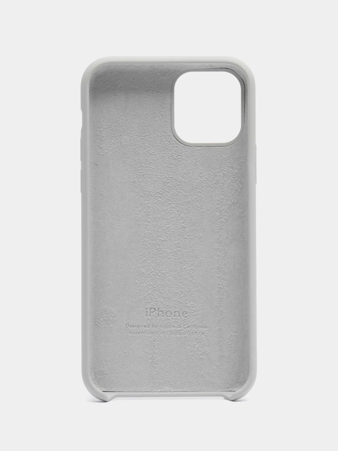 Серый чехол Silicone Case для iPhone 11 Pro