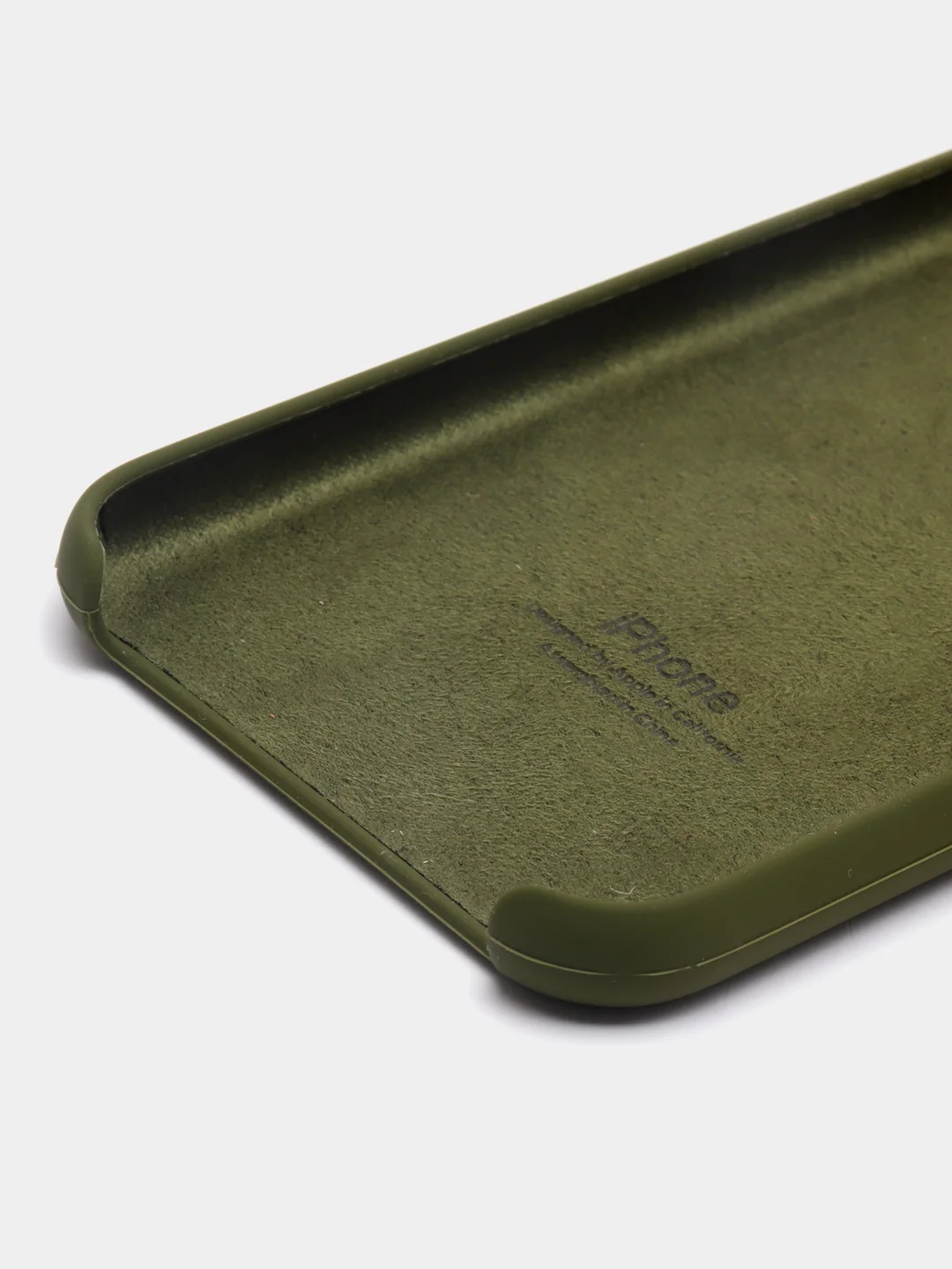 Лесной зеленый чехол Silicone Case для iPhone 11 Pro