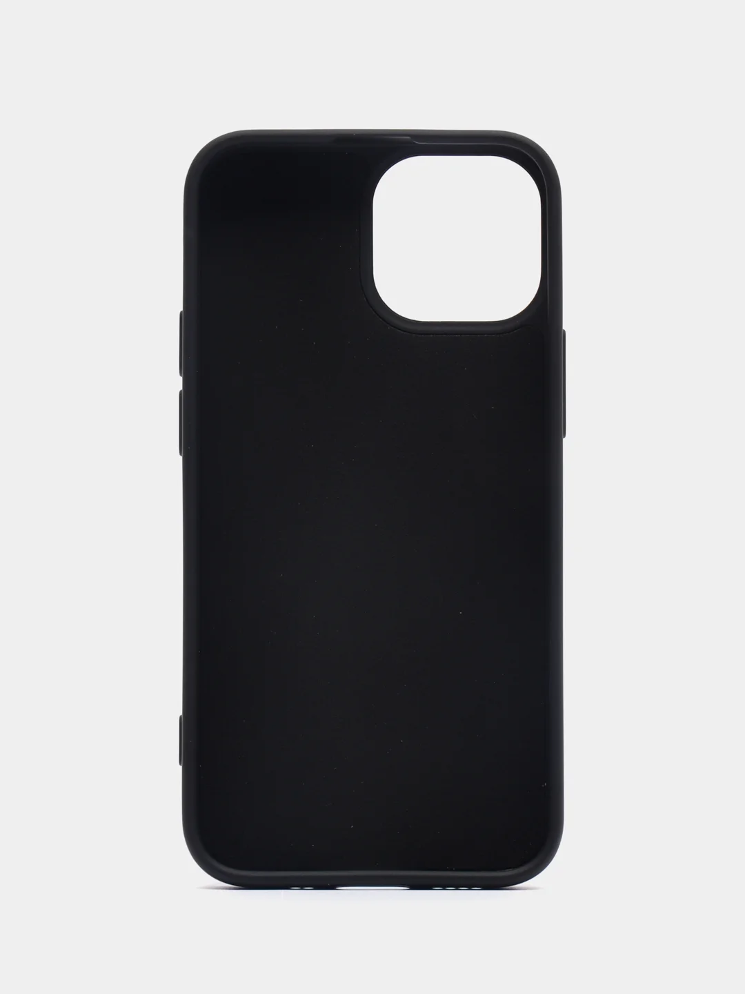 Черный силиконовый чехол для iPhone 13 Mini