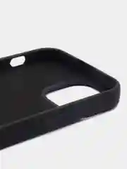 Черный силиконовый чехол для iPhone 13 Mini