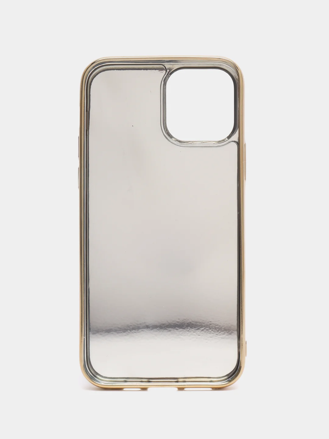 Золотой чехол со стразами для iPhone 12/12 Pro