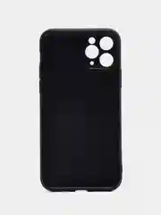 Черный чехол для iPhone 11 Pro с защитой камеры