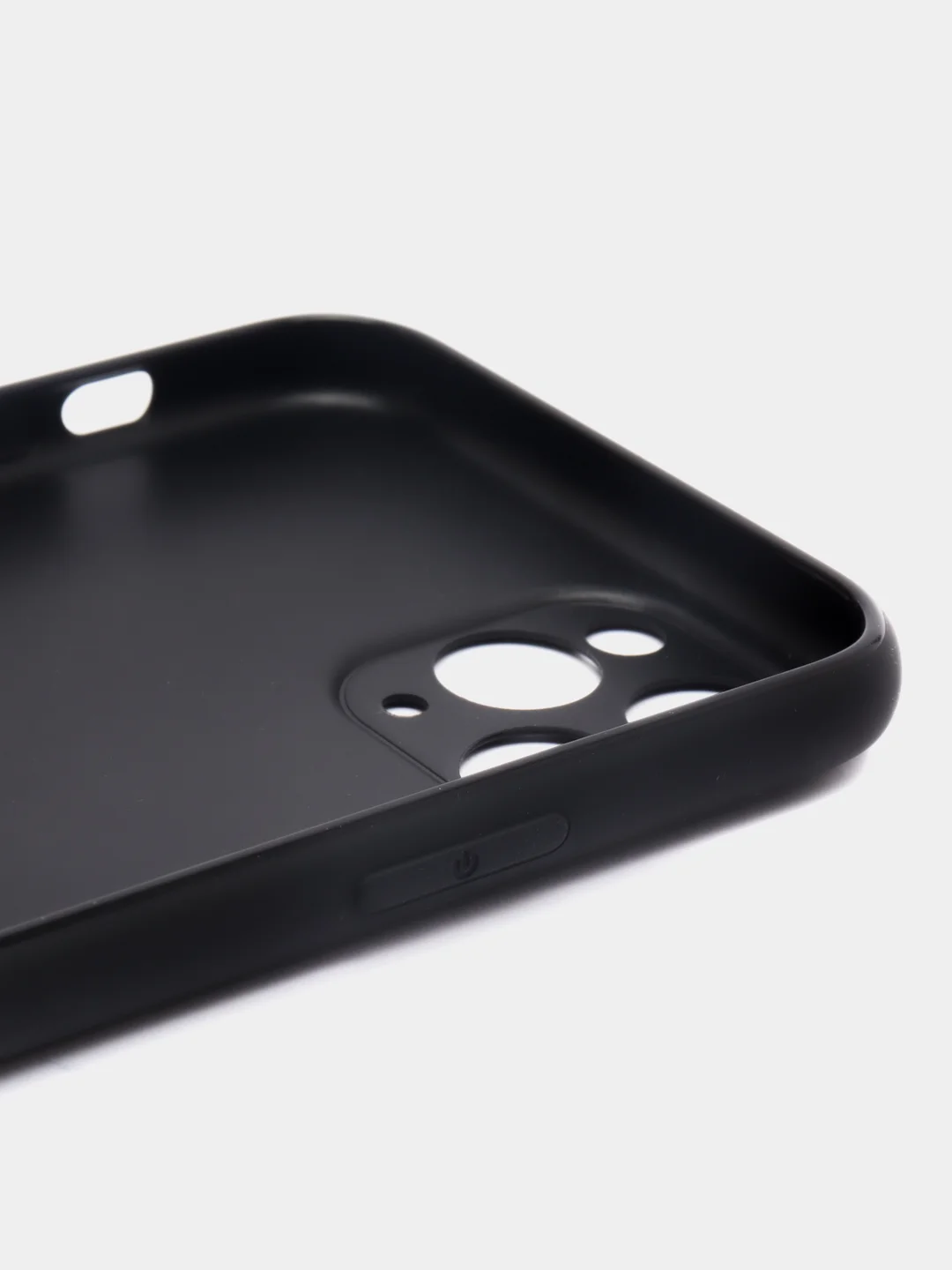 Черный чехол для iPhone 11 Pro с защитой камеры