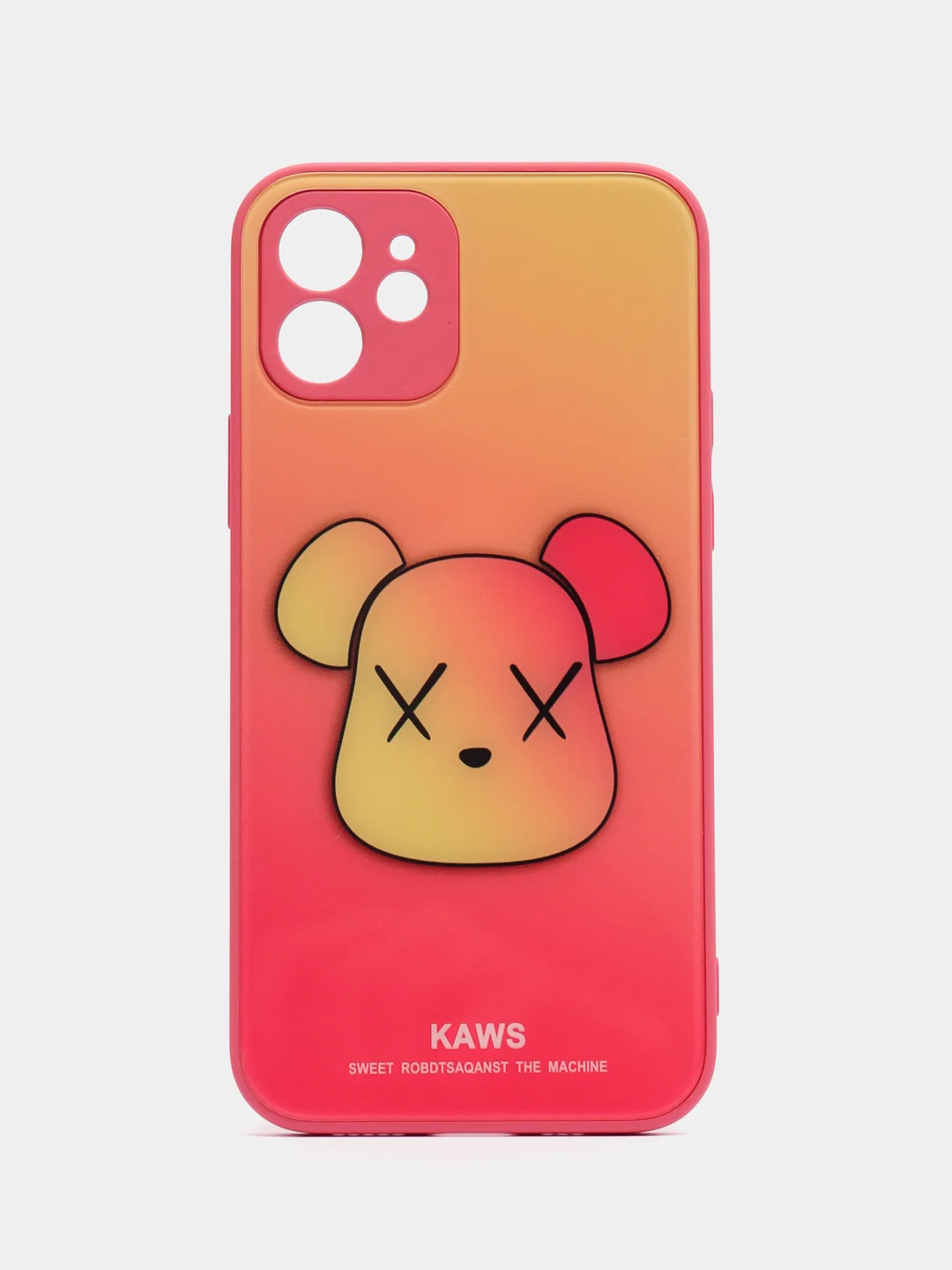 Кораллово-розовый чехол для IPhone 12