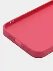 Кораллово-розовый чехол для IPhone 12