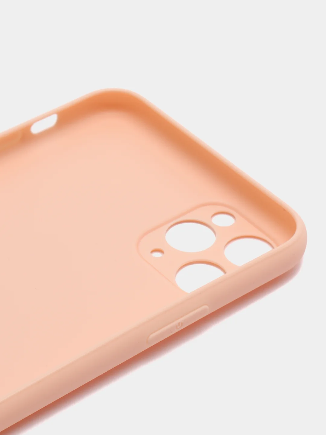 Кремовый чехол для iPhone 11 Pro Max с защитой камеры