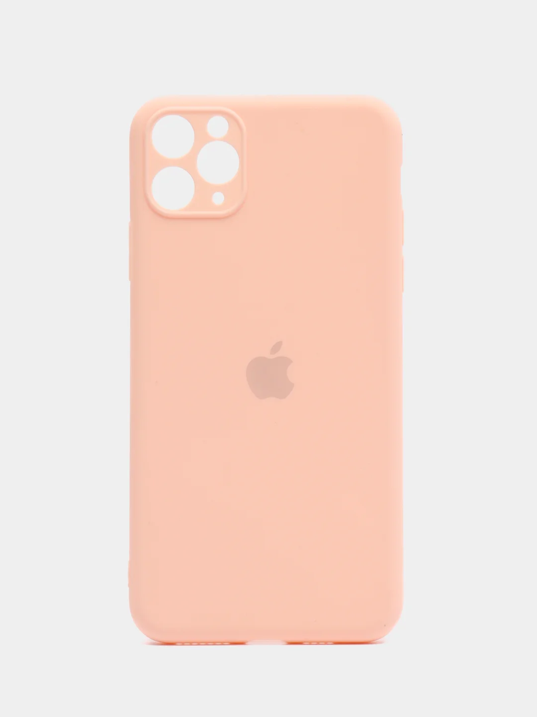 Кремовый чехол для iPhone 11 Pro Max с защитой камеры