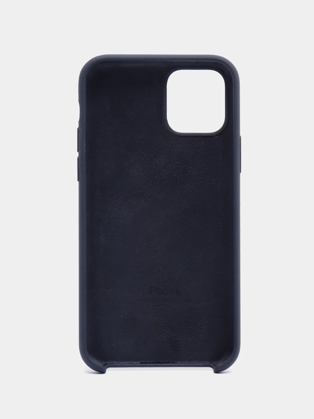 Синий меланж чехол Silicone Case для iPhone 11 Pro