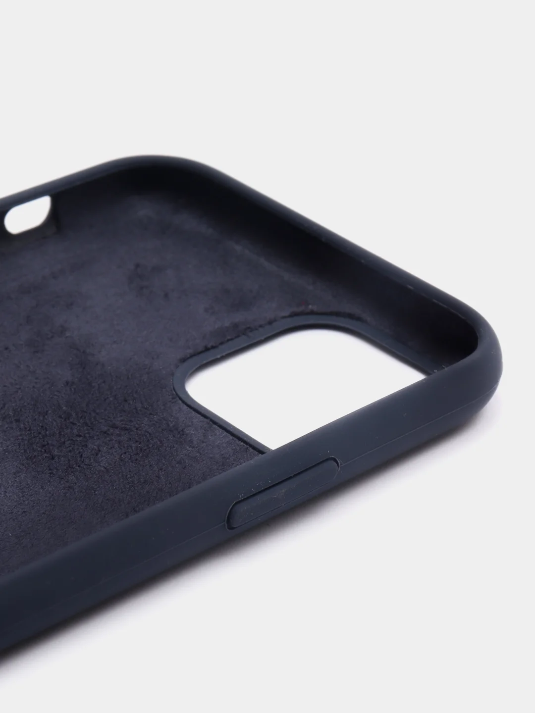 Синий меланж чехол Silicone Case для iPhone 11 Pro