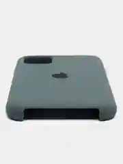 Тёмно-зелёный чехол Silicone Case для iPhone 11