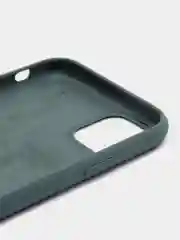 Тёмно-зелёный чехол Silicone Case для iPhone 11