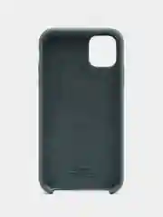 Тёмно-зелёный чехол Silicone Case для iPhone 11
