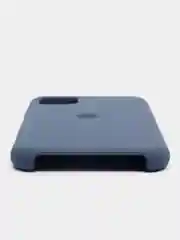 Серый меланж чехол Silicone Case для iPhone 11