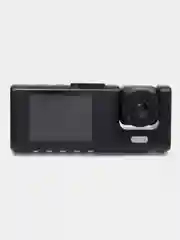Черный регистратор автомобильный с камерой заднего вида, 3 Камеры BLACK BOX Super HD