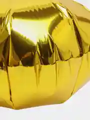 Золотой воздушный шар Цифра фольгированный 80см ,1,2,3,4,5,6,7,8,9,0