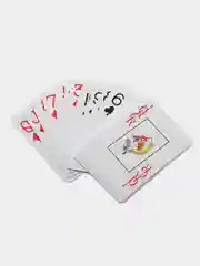 Бордовый карты игральные пластиковые, для покера, 54 штуки