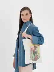 Прозрачный шоппер аниме "Человек-бензопила"