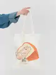 Бежевый шоппер сумка  "Веселые котики"