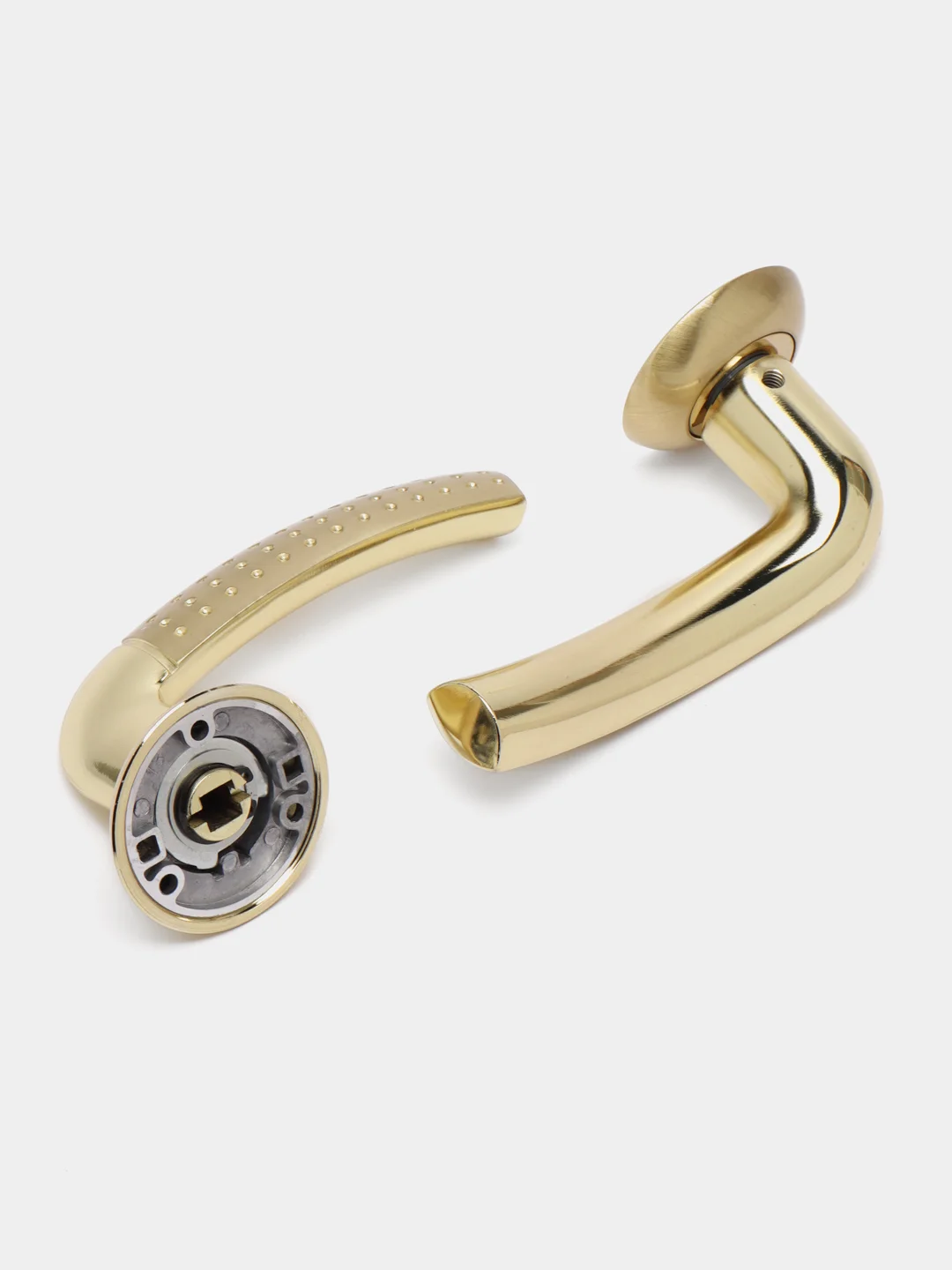 Ручка Punto (Пунто) раздельная LOGICA TL 140mm SG/GP-4 золото/золото