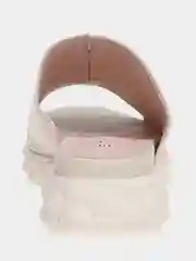 Бежевый сабо из натуральной кожи El Tempo