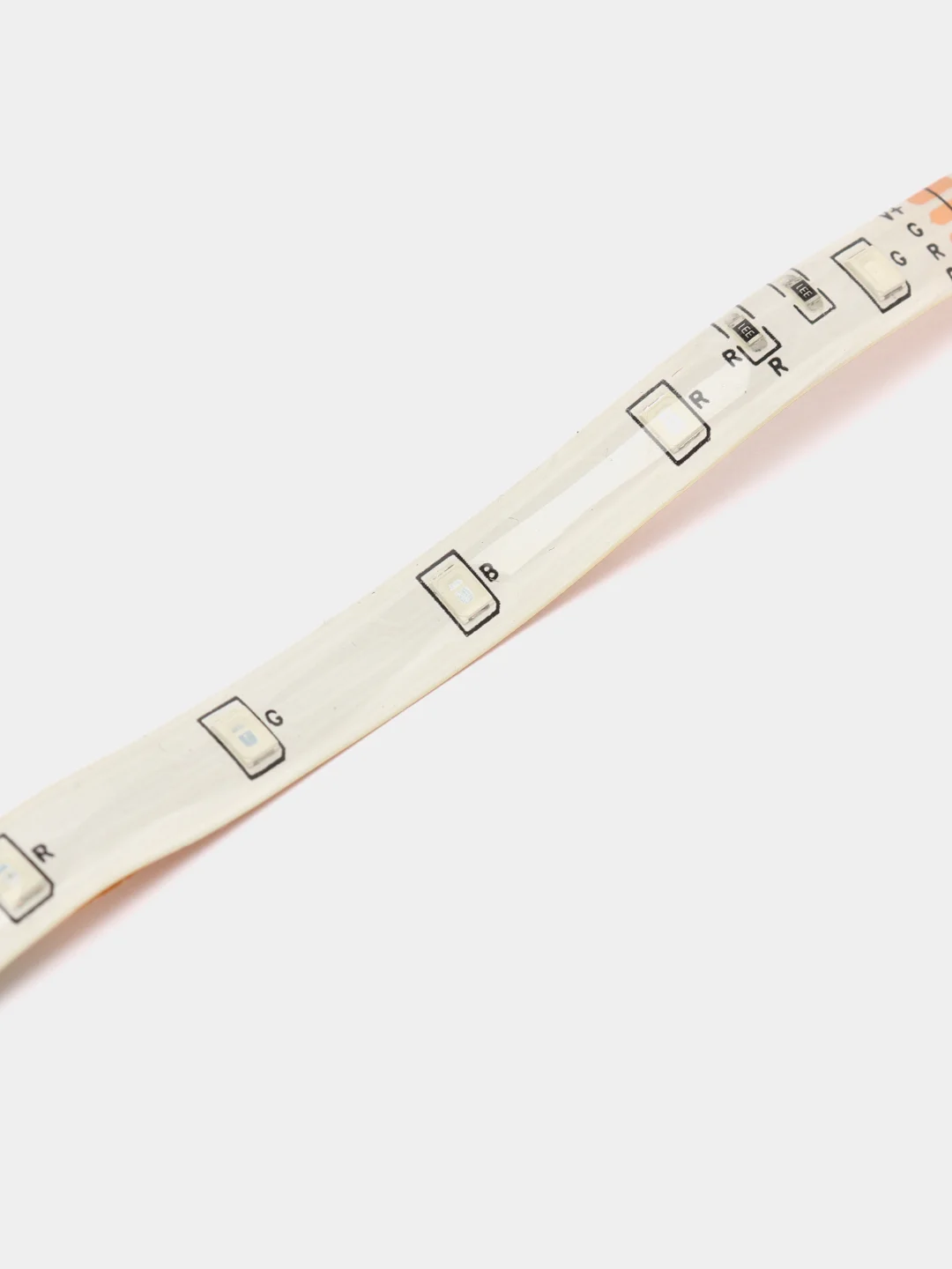 Светодиодная лента LED Strip 2835 RGB 60LED IP65 5 м, Bluetooth + ИК пульт