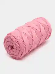 Розовый полиэфирный Шнур для вязания Змм, 100 м