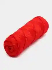 Алый полиэфирный шнур для вязания 4 мм/50 метров