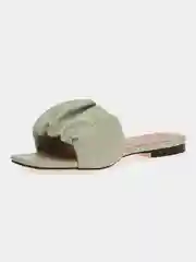 Зеленый сабо открытые El Tempo
