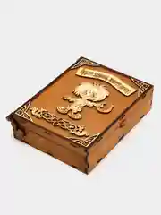 Медный ключница настенная, Большая книга