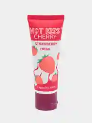 Алый интимный лубрикант смазка Hot Kiss на водной основе для пениса и дилдо, гель-смазка