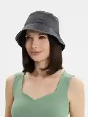 Черный джинсовая панама, унисекс