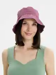 Бордовый джинсовая панама, унисекс