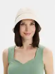 Молочный широкая панама летняя, унисекс