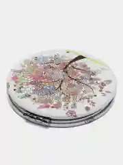 Небесно-голубой зеркало складное, карманное, косметическое, двойное