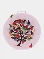 Индиго зеркало складное, карманное, косметическое, двойное