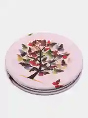 Индиго зеркало складное, карманное, косметическое, двойное