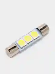 Белый c5w T6.3 3 LG 5050 светодиодные лампы в салон 28 / 31 мм 3SMD 5050 багажник и подцветку